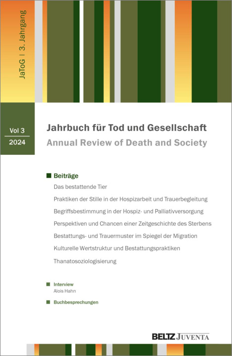 Carte Jahrbuch für Tod und Gesellschaft 2024 Matthias Meitzler