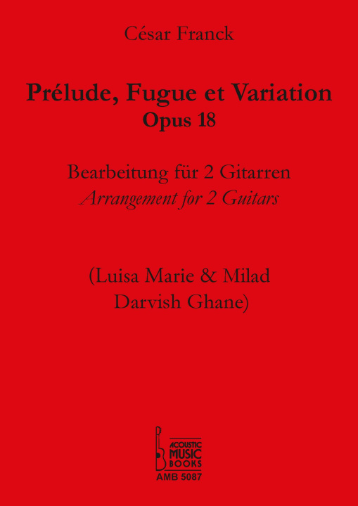 Kniha Prélude, Fuge et Variation, Opus 18 