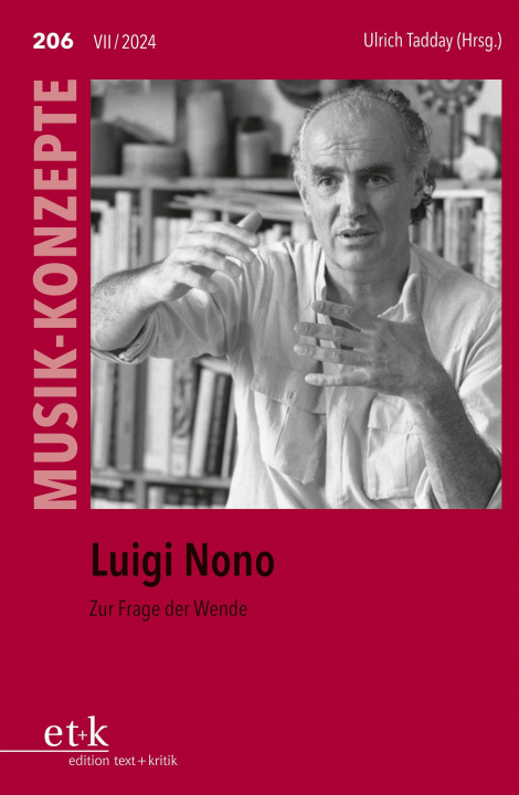 Książka Luigi Nono Ulrich Tadday