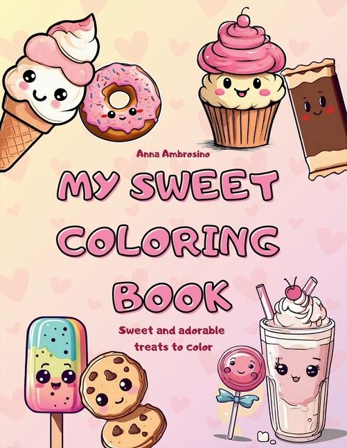 Kniha My sweet coloring book 