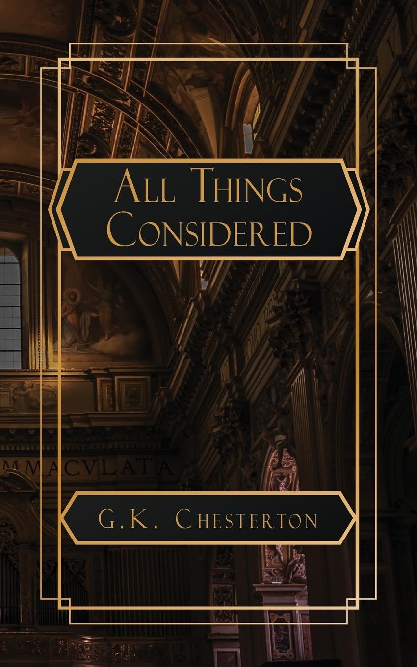 Knjiga All Things Considered G.K. Chesterton