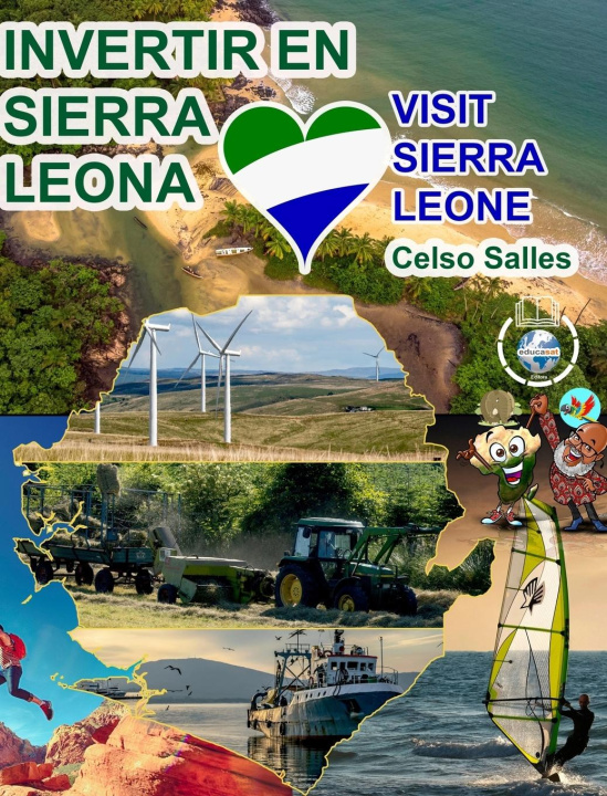 Carte INVERTIR EN SIERRA LEONA - Visit Sierra Leone - Celso Salles 