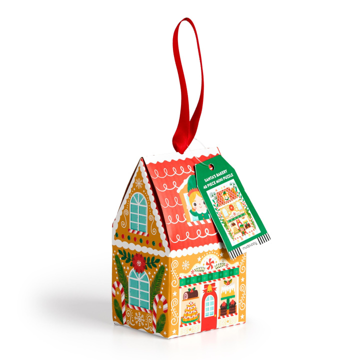Βιβλίο Santa's Bakery 48 Piece Mini Puzzle Ornament Mudpuppy