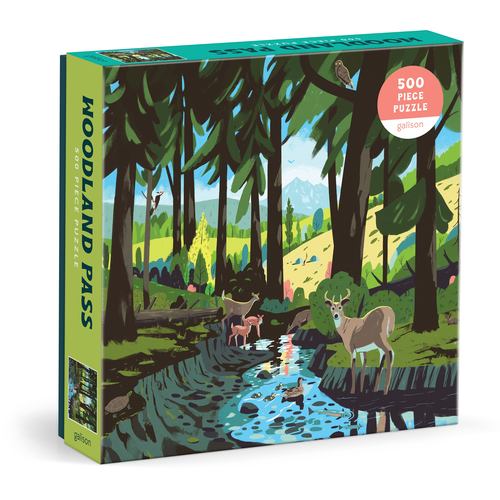Βιβλίο Woodland Pass 500 Piece Puzzle Galison