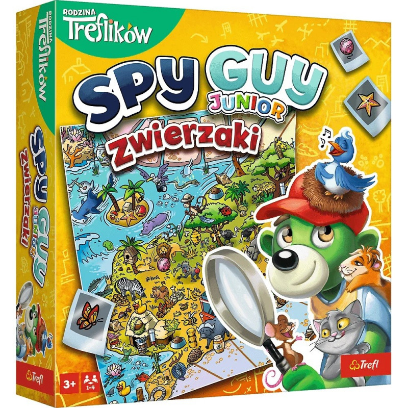 Książka Gra. Spy Guy Junior Zwierzaki 