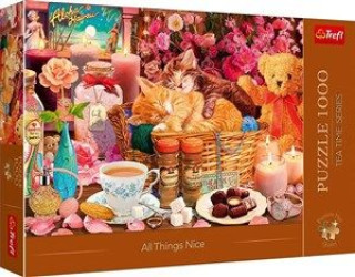 Gra/Zabawka Puzzle 1000el. Premium Plus.Tea Time: Wszystko co przyjemne 