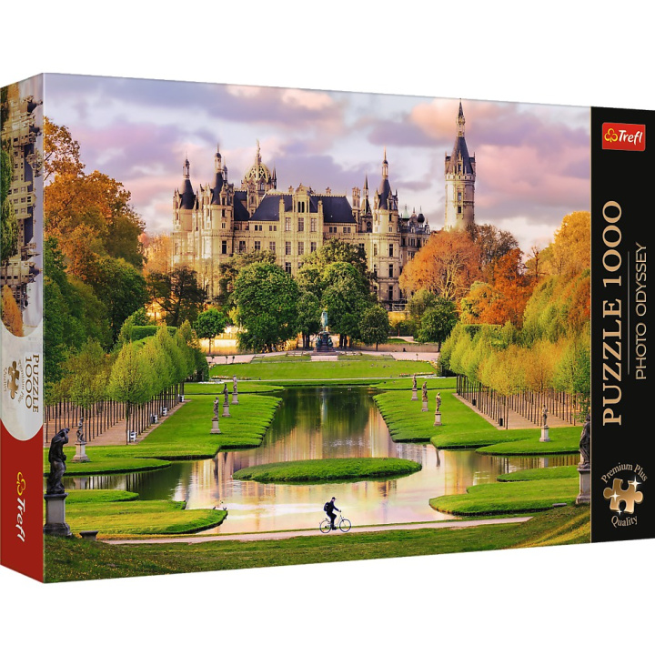 Gra/Zabawka Puzzle 1000el. Premium Plus. Photo Odyssey: Zamek w Schwerinie 