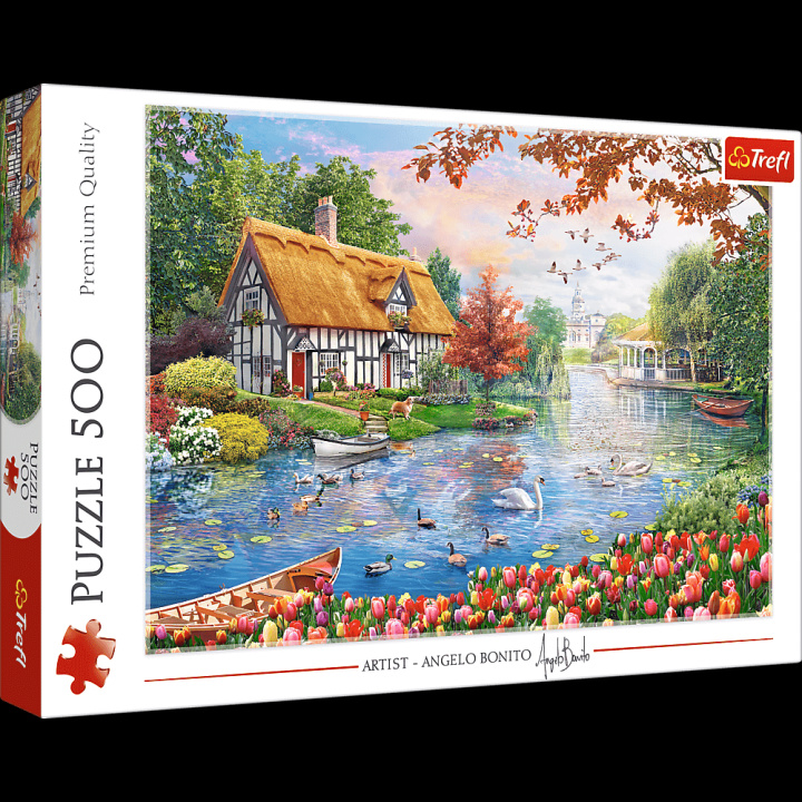 Joc / Jucărie Puzzle 500el. Cicha przystań 