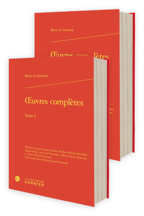 Knjiga Oeuvres complètes Gournay marie de
