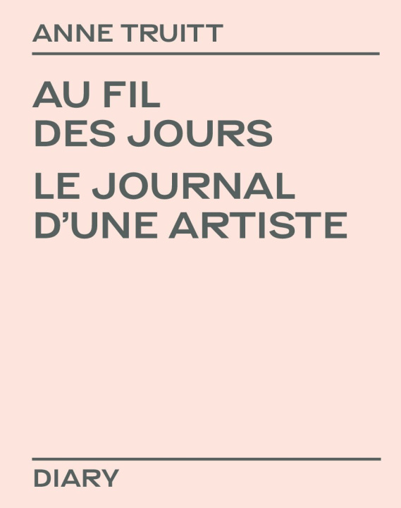 Könyv Au fil des jours Truitt