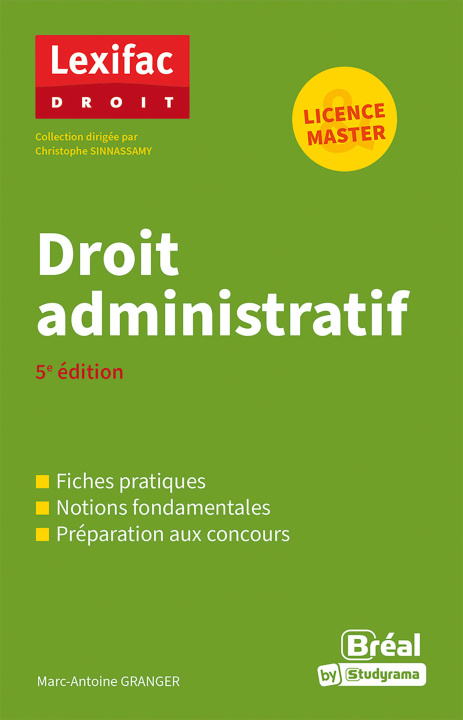 Книга Droit administratif Granger