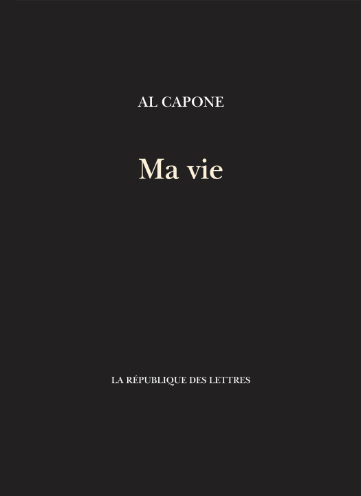 Knjiga Ma vie Al Capone