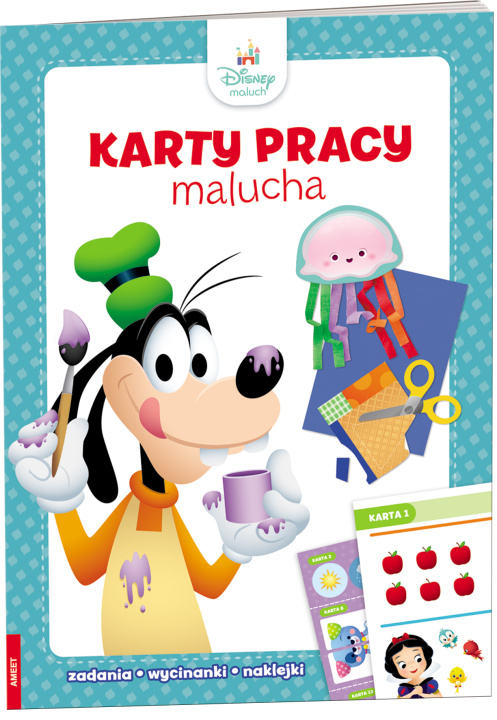 Kniha DISNEY MALUCH. Karty pracy malucha 