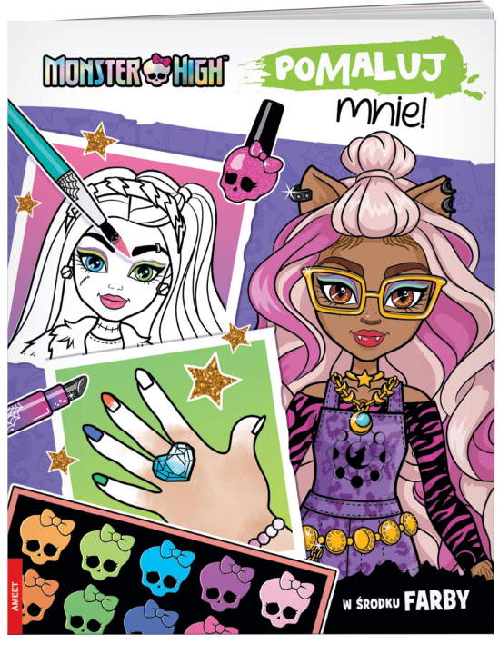 Igra/Igrača Monster High. Pomaluj mnie! opracowanie zbiorowe