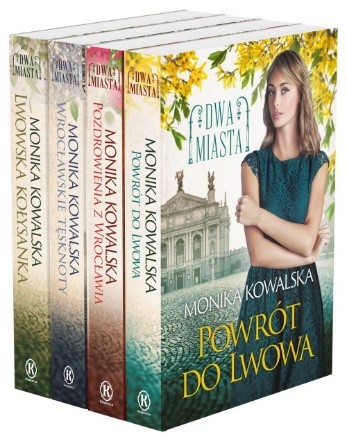 Buch Pakiet: Dwa miasta 1-4 Kowalska Monika