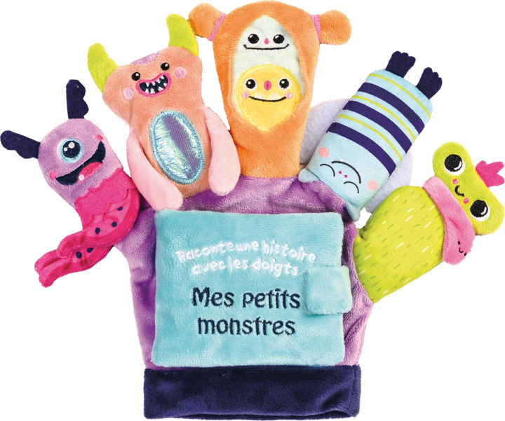 Książka Mes petits monstres, Livre-gant 