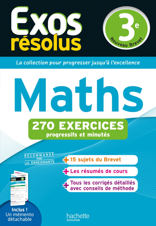 Boek Exos résolus - Maths 3e André Sarnette