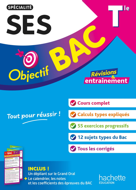 Livre Objectif BAC Tle spécialité SES Marion Navarro