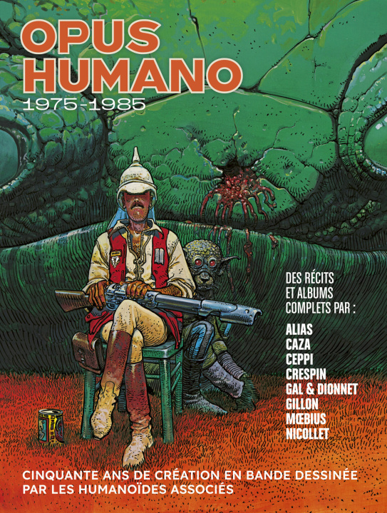 Kniha Opus Humano - 1975 - 1985 Moebius