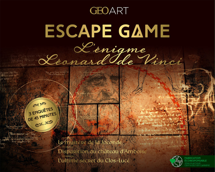 Book Escape game Léonard de Vinci 