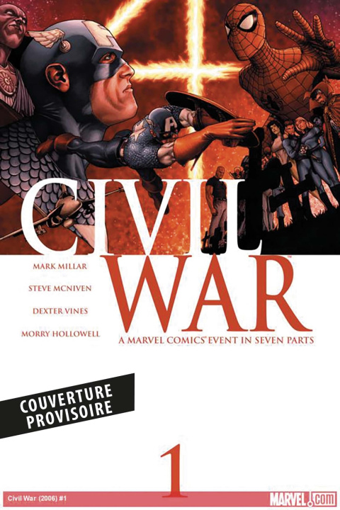 Knjiga Civil War T01 