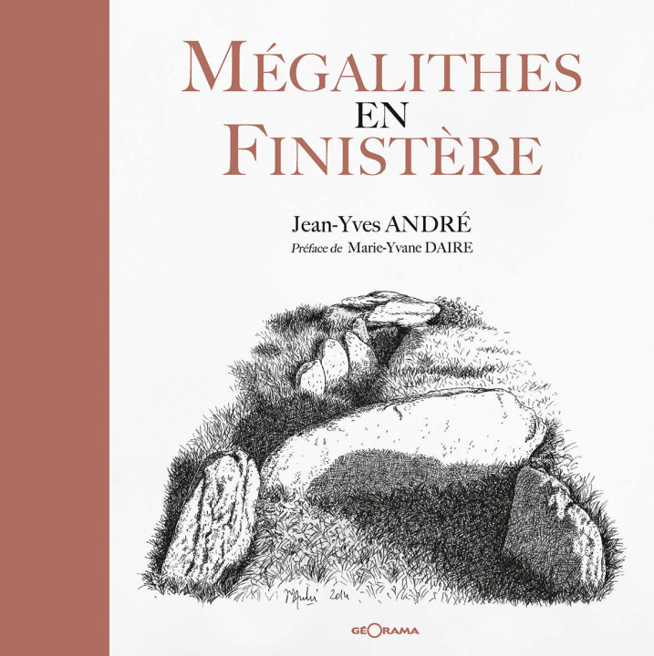 Книга MEGALITHES EN FINISTERE J-Y. ANDRE - M-Y. DA