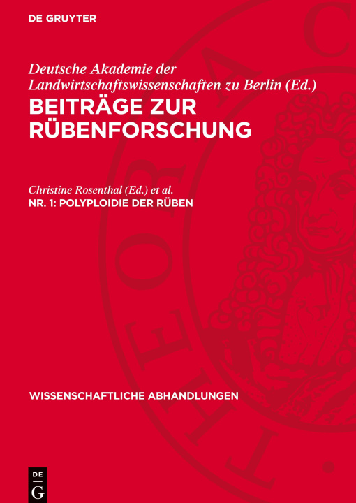 Knjiga Polyploidie der Rüben Christine Rosenthal