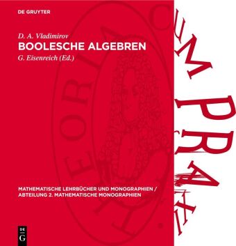 Knjiga Boolesche Algebren D. A. Vladimirov