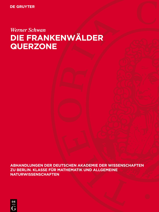 Knjiga Die Frankenwälder Querzone Werner Schwan