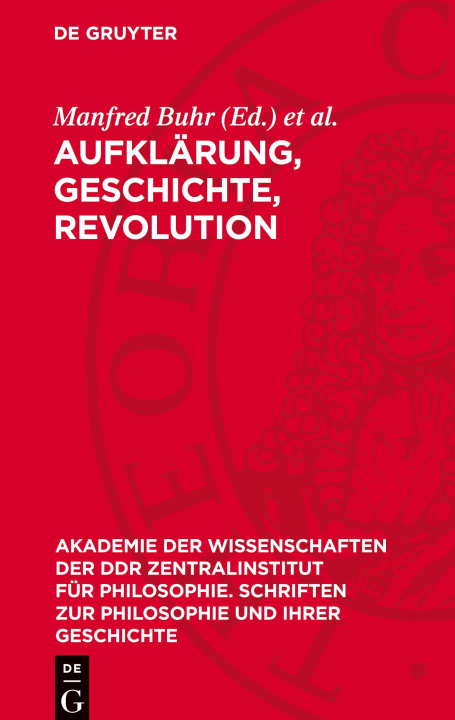 Kniha Aufklärung, Geschichte, Revolution Manfred Buhr