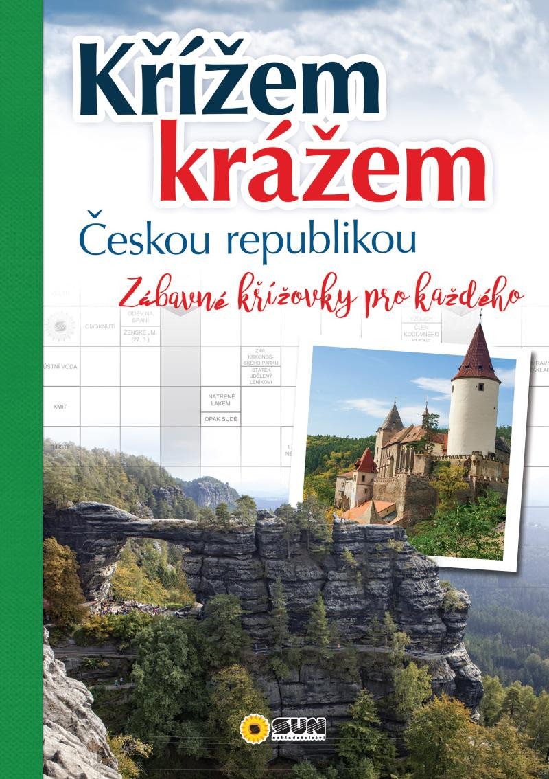 Knjiga Křížem krážem Českou republikou - Zábávné Křížovky 