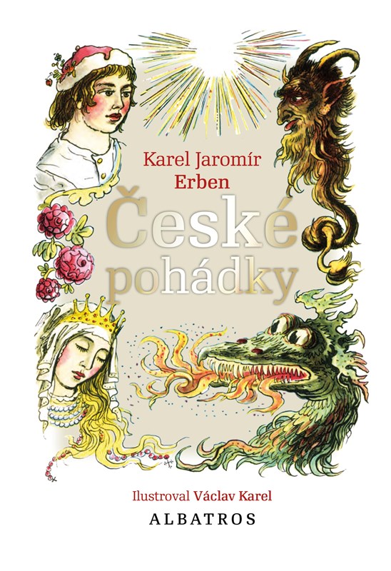 Könyv České pohádky K. J. Erbena Karel Jaromír Erben