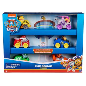 Spiel/Spielzeug PAW Pup Squad Racers Core Gift Set 