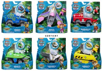 Joc / Jucărie PAW Jungle Pups Vehicles Sortiment Fix6 