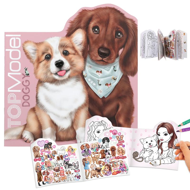 Livro Szkicownik Doggy Top Model 12714A 