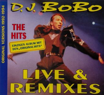Hanganyagok Live & Remixes, 1 Audio-CD DJ BoBo