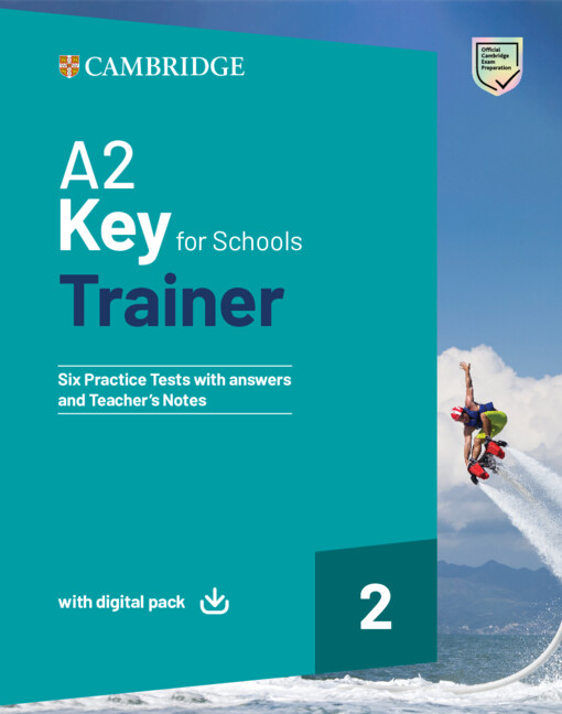 Książka A2 KEY FOR SCHOOLS TRAINER 2 TRAINER WITH ANSWERS WITH DIGITAL PACK 