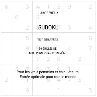 Книга Sudoku pour débutants - 50 grilles de Mio - pensez par vous-même Jakob Welik