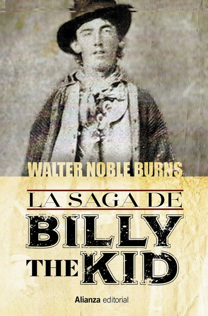 Carte LA SAGA DE BILLY THE KID NOBLE BURNS