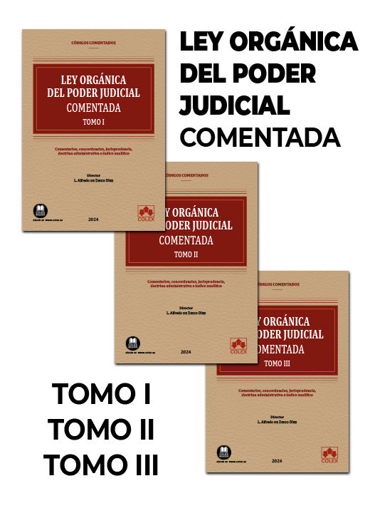 Knjiga LEY ORGANICA DEL PODER JUDICIAL 2024 Antonio Alonso Alonso