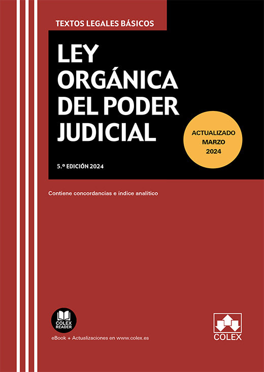 Kniha LEY ORGANICA DEL PODER JUDICIAL 5ª ED 