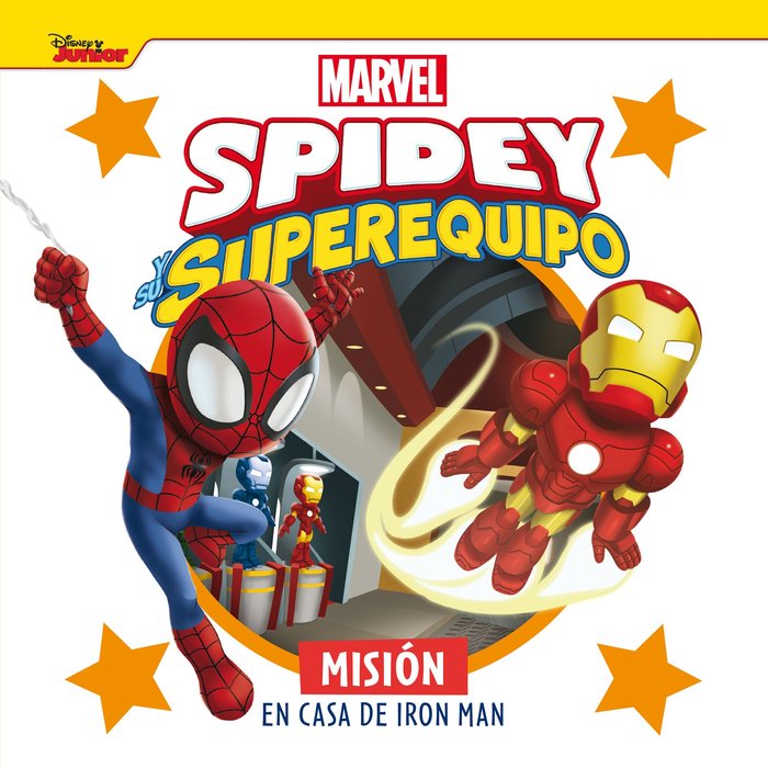 Knjiga SPIDEY Y SU SUPEREQUIPO MISION EN CASA DE IRON MAN MARVEL