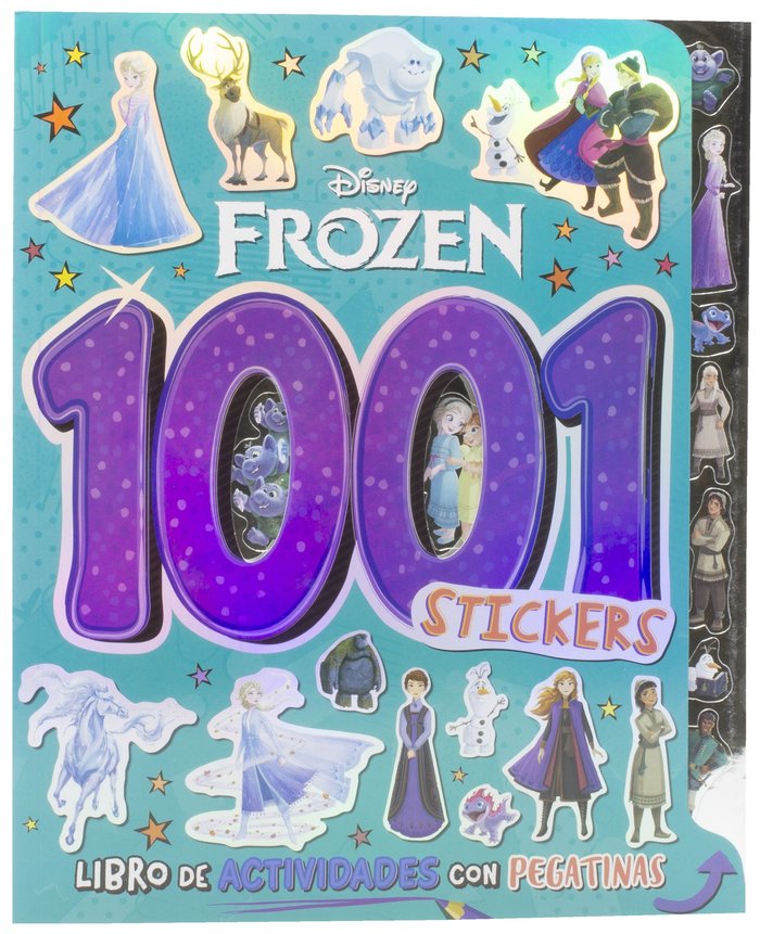 Kniha Frozen. 1001 stickers Disney