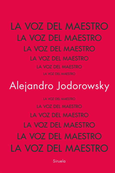 Kniha La voz del maestro JODOROWSKY