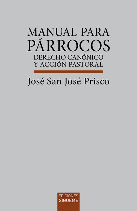 Carte MANUAL PARA PARROCOS SAN JOSE PRISCO