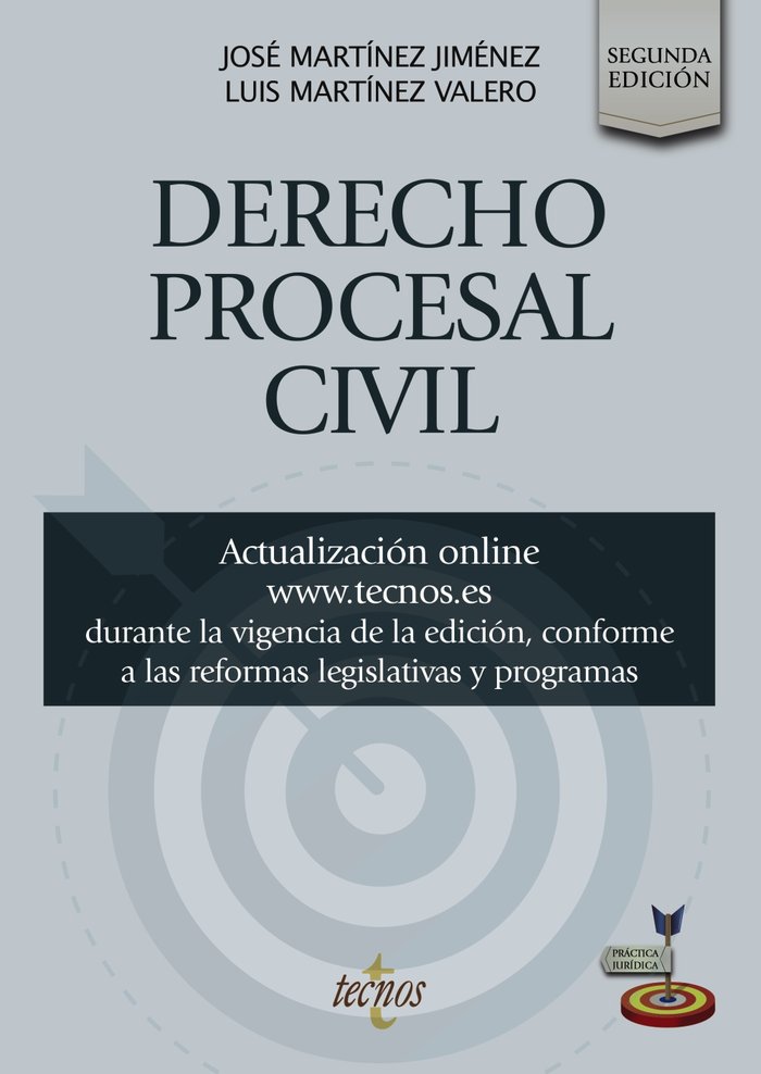 Kniha Derecho Procesal Civil MARTINEZ JIMENEZ