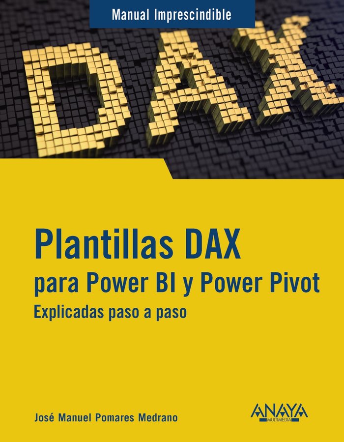 Kniha Plantillas DAX para Power BI y Power Pivot POMARES MEDRANO