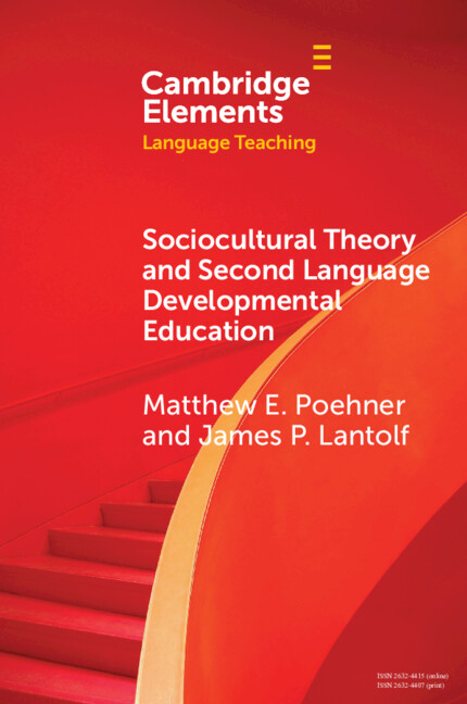 Knjiga Sociocultural Theory and Second Language Developmental Education Matthew E. Poehner
