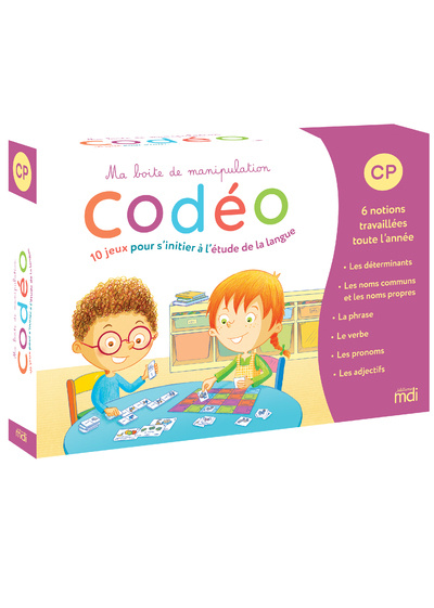Book Codeo - Etude de la langue CP - Boite de manipulation Caroline Delbois
