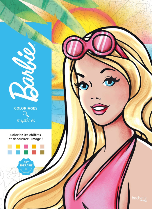 Carte Coloriages mystères - Barbie 